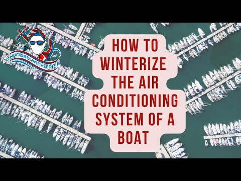 How to Winterize the Air Conditioning System of a Boat