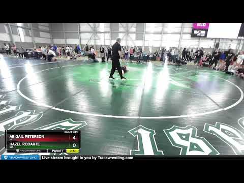 70 Lbs Round 3 - Abigail Peterson, IA Vs Hazel Rodarte, WA B547
