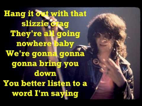 Joey Ramone-Going Nowhere Fast [Lyrics]