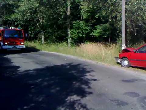 Wypadek na osiedlu Rządz w Grudziądzu