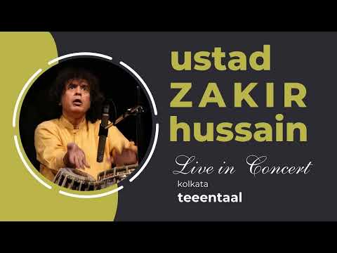 Ustad Zakir Hussain Tabla Solo Live Kolkata (Old)