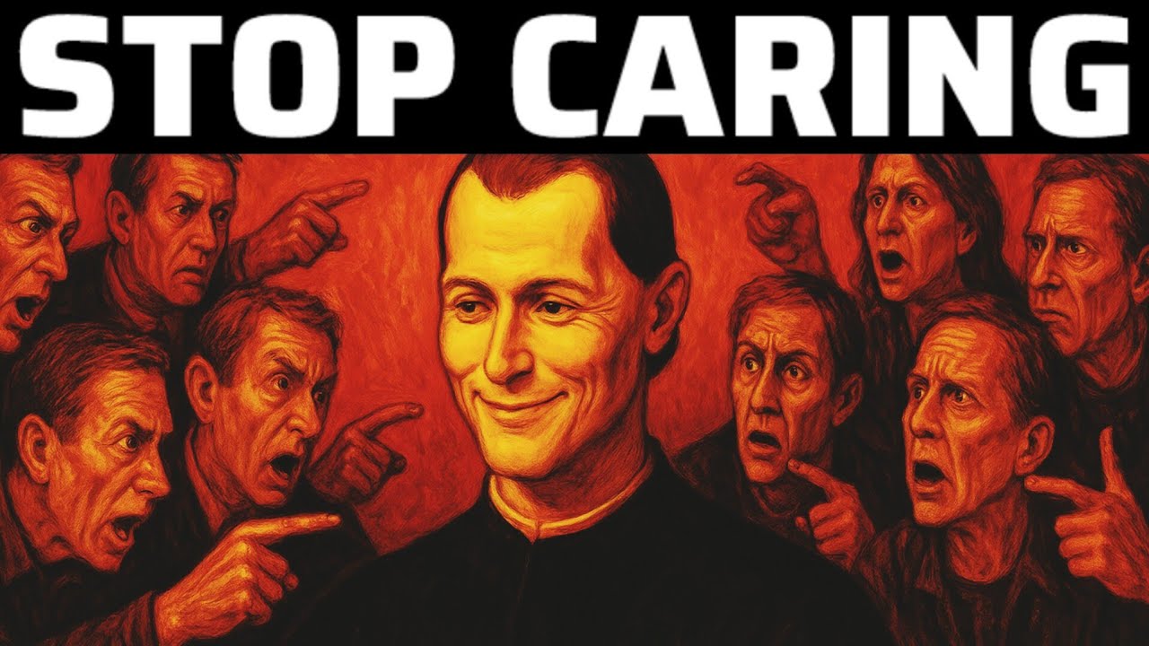 When You Stop Caring, They Start Panicking - Machiavelli