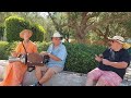 Vivasvan Prabhu Chants Hare Krishna At USF And Krishna Kripa Das Plays Drum And Phone Falls