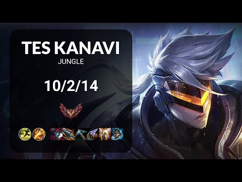 TES Kanavi Vi vs Nidalee JUNGLE - KR GRANDMASTER Patch 15.5