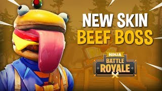 *NEW* Beef Boss Skin!! - Fortnite Battle Royale Gameplay - Ninja