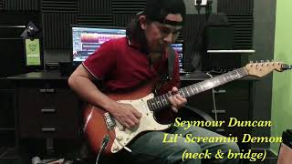 Video thumbnail for Seymour Duncan Lil’ Screamin Demon (bridge & neck) by Qaysters Cave