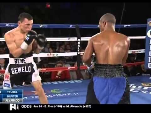 Rene Alvarado vs Eric Hunter 20 01 2015