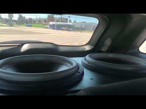 2 American Bass HD 15's on a JP23 @ 2 ohms.