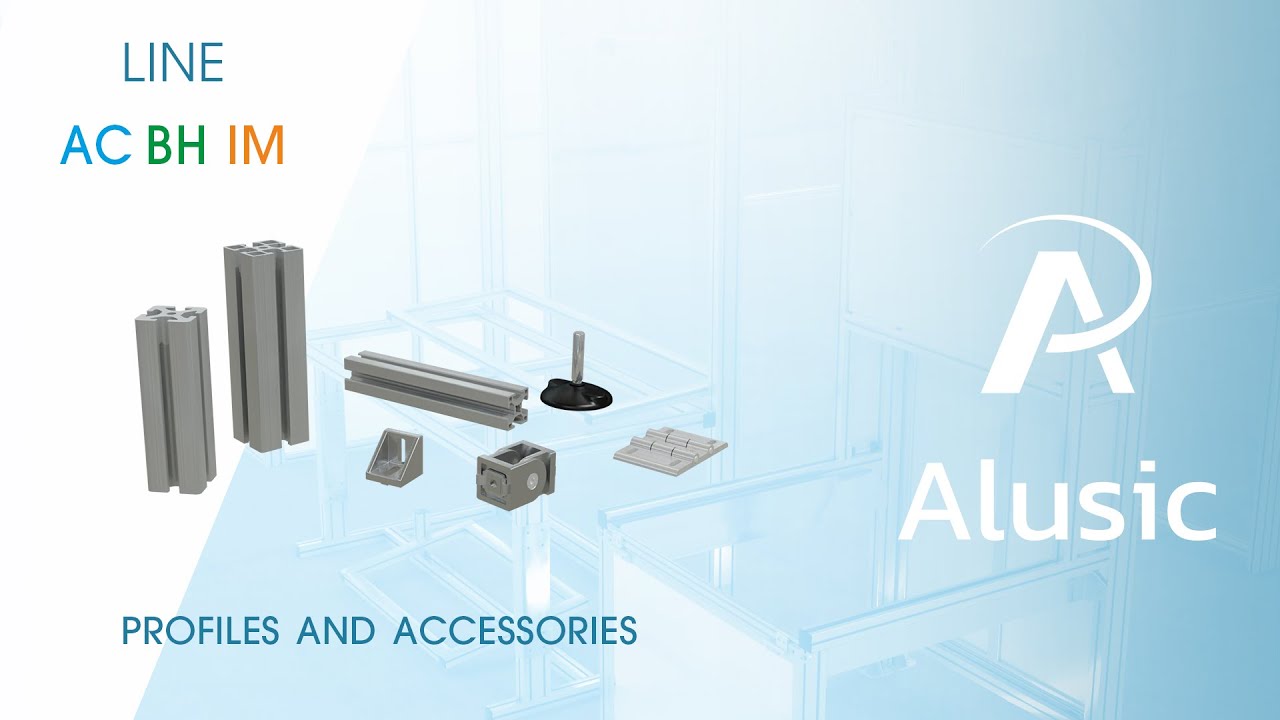 ALUSIC -  Lines AC, BH, IM - Aluminium structural profiles
