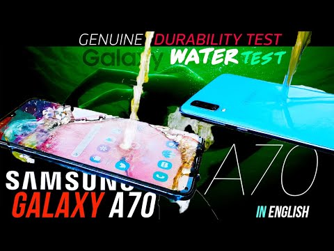 Samsung Galaxy A70 Waterproof Test 🌡️- TYPICAL 🧜🏾‍♀️    | Vs Galaxy A50|