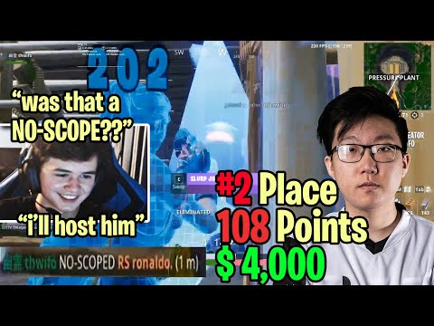 Ghost Thwifo *DESTROYS* Pro Players in The Solo Cash up With The Most *INSANE* Plays EVER