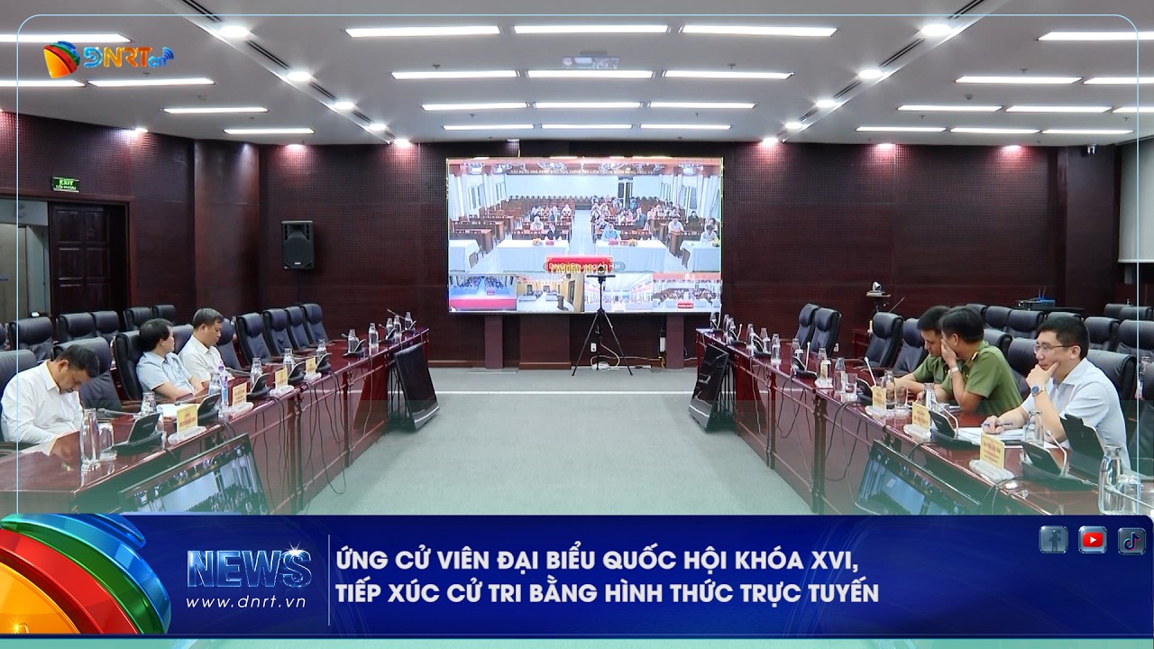 ỨNG CỬ VIÊN ĐẠI BIỂU QUỐC HỘI KHÓA XVI, TIẾP XÚC CỬ TRI BẰNG HÌNH THỨC TRỰC TUYẾN