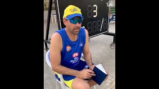 Stephen Fleming on CSK Practice Game