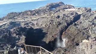 Blow hole at Wollongong
