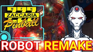 Zaccaria Pinball - Robot Remake (2018) (PC) (Steam) | Gameplay & Commentary
