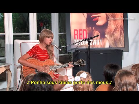Taylor Swift - Treacherous Legendado Live Google Hangout 2012 | SWIFTIES BRASIL