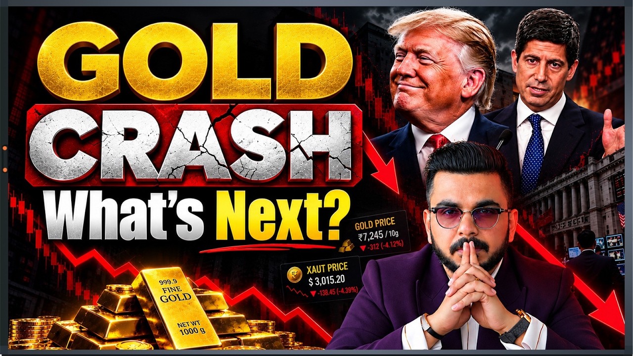 Gold Crash! 🚨 What’s Next for Market? | Big Warning Ahead