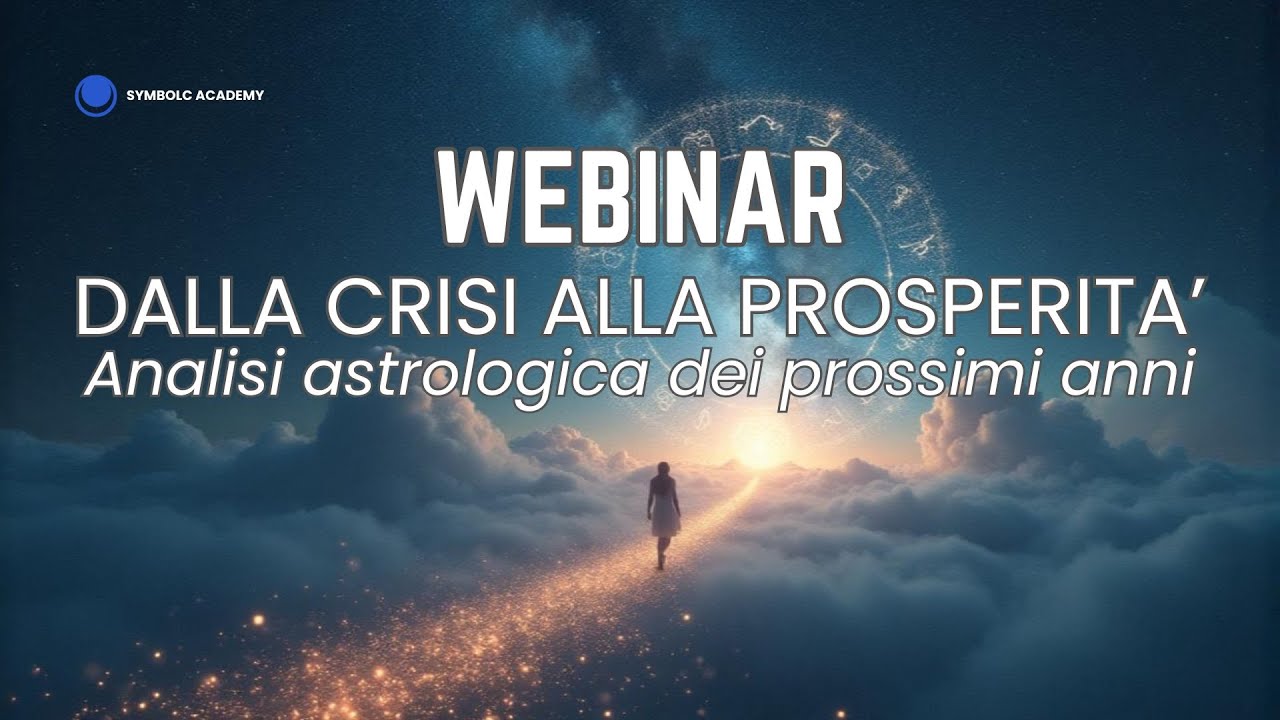 Dalla Crisi alla Prosperità - Webinar