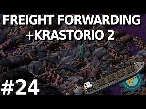 Factorio Freight Forwarding K2 20x #24 — The Dust Settles, Our New Base Begins!