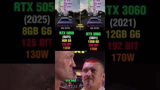 RTX 5050 vs RTX 3060 - Gaming, Temps & Performance Test 🎮 #pcgaming #benchmark #rtx3060
