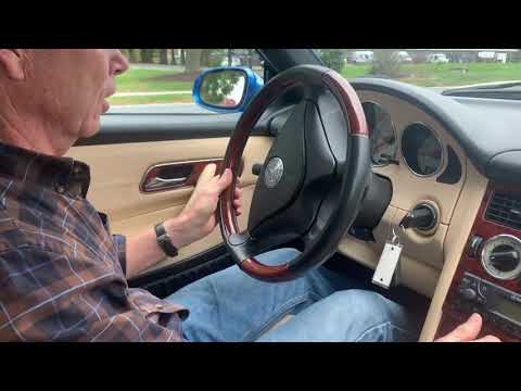 2001 Mercedes-Benz SLK driving