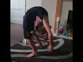 Super Bendy Esmée Has A Practice Seymoursisters Sisters Bendy Stretch Back Workshard