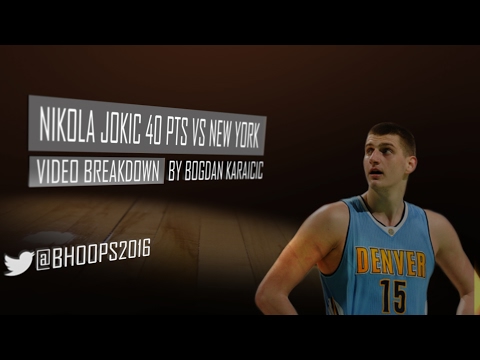 Nikola Jokic 40 PTS Game vs New York by B Hoops