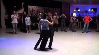Fernanda Ghi and  Guillermo Merlo, St Petersburg, Russia, Tango Belih Nochei, master class 12 06 11
