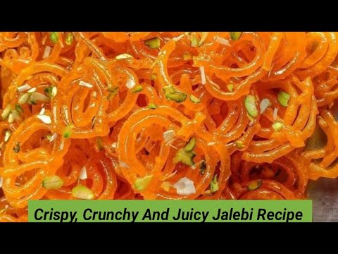 Jalebi Homemade Mithai Fast Easy Recipe in Urdu Hindi - कम सामान में जलेबी की विधि | Jalebi Recipe