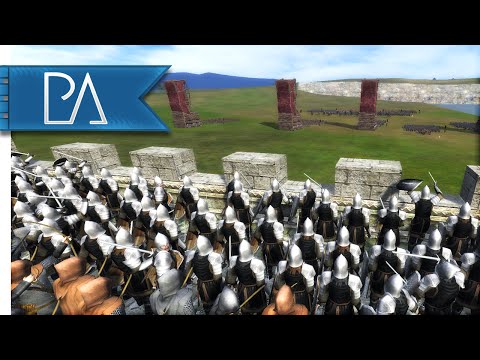 HUGE MORDOR SIEGE ASSAULT - Third Age Total War Gameplay