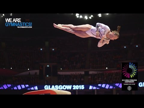 PASEKA Maria (RUS) - 2015 Artistic Worlds - Qualifications Vault 2