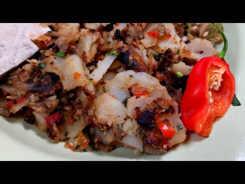 How to Make FRY ALOO