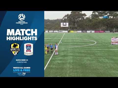 NPL NSW Women's Round 22 Highlights – NWS Spirit v Emerging Jets