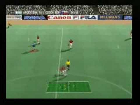 World League Soccer 98 Playstation