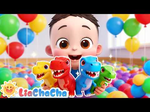 🔴LIVE | Learn Colors Song | Red, Yellow, Green, Blue | Educational Nursery Rhymes | LiaChaCha