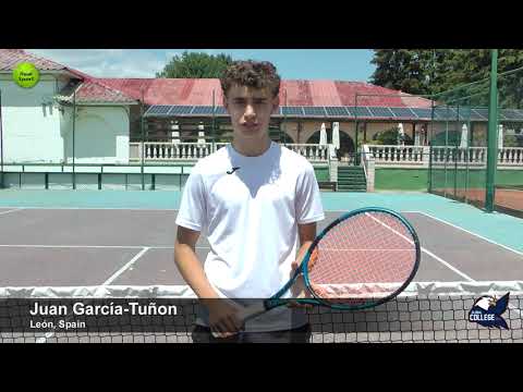 Juan Garcia - College tennis recruiting video Fall 2024