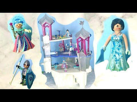 Playmobil Kristallpalast 2018 | Zauberhafte Magic Eiswelt mit Eisprinzessin & Eiskönigin 9469