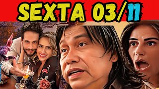 ?TERRA E PAIXÃO - CAPÍTULO DE HOJE 03/11