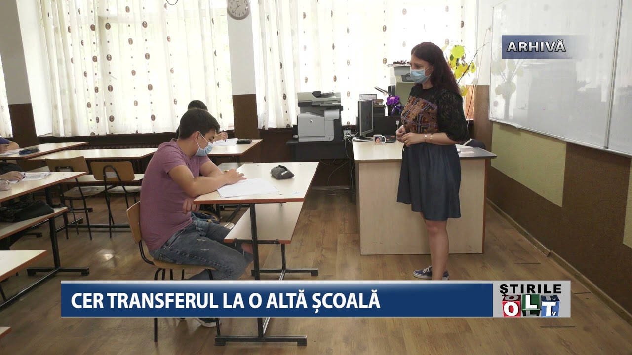 CER TRANSFERUL LA O ALTA SCOALA 2604