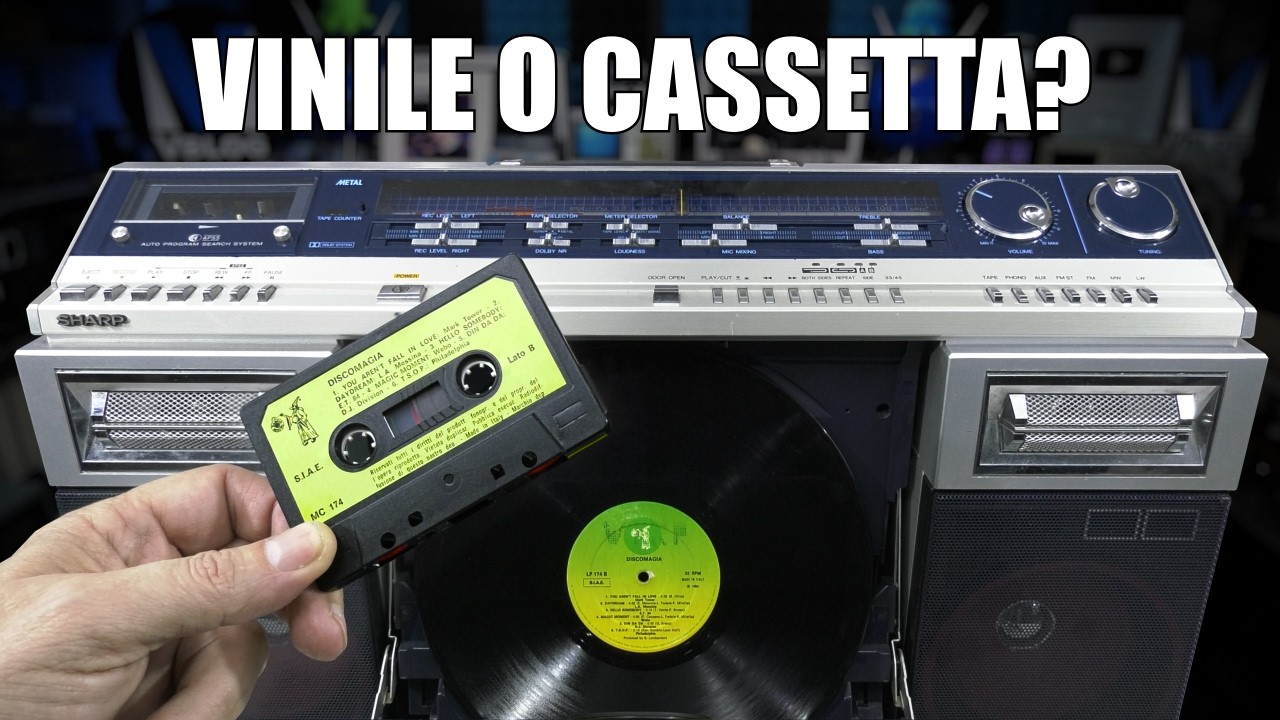 Vinile o cassetta: chi suona meglio? - Riparazione Sharp VZ-2000 seconda parte