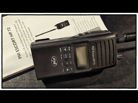 CB-Funk - PNI HP 72 CB-Handfunkgerät (Unboxing)