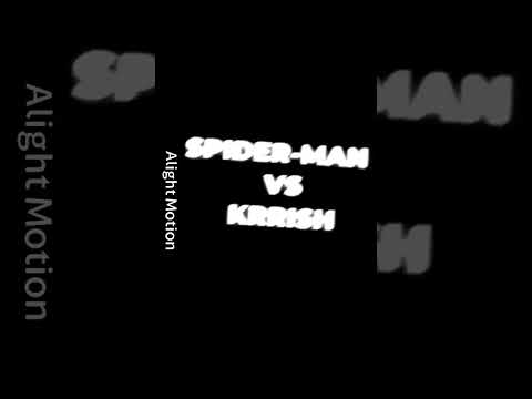 KRRISH VS SPIDER-MAN #whoisstrongest