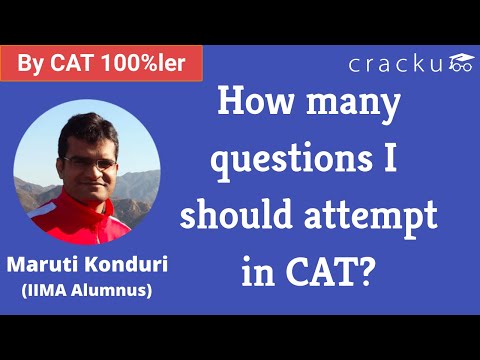 How many questions I should attempt in CAT?