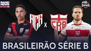 Atlético-GO x CRB - AO VIVO -  Série B - 12/06/2026