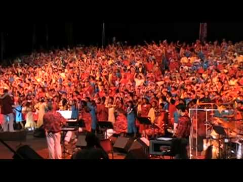 Rencontres chorales scolaires de Polynésie place to'ata Tahiti 2007