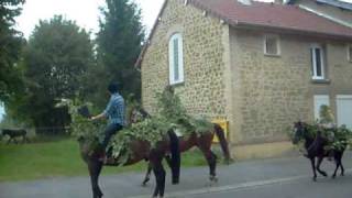 preview picture of video 'Promenade à cheval à Grandpré'