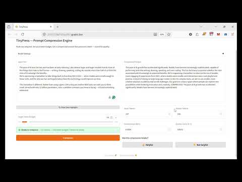 TinyPress Demo