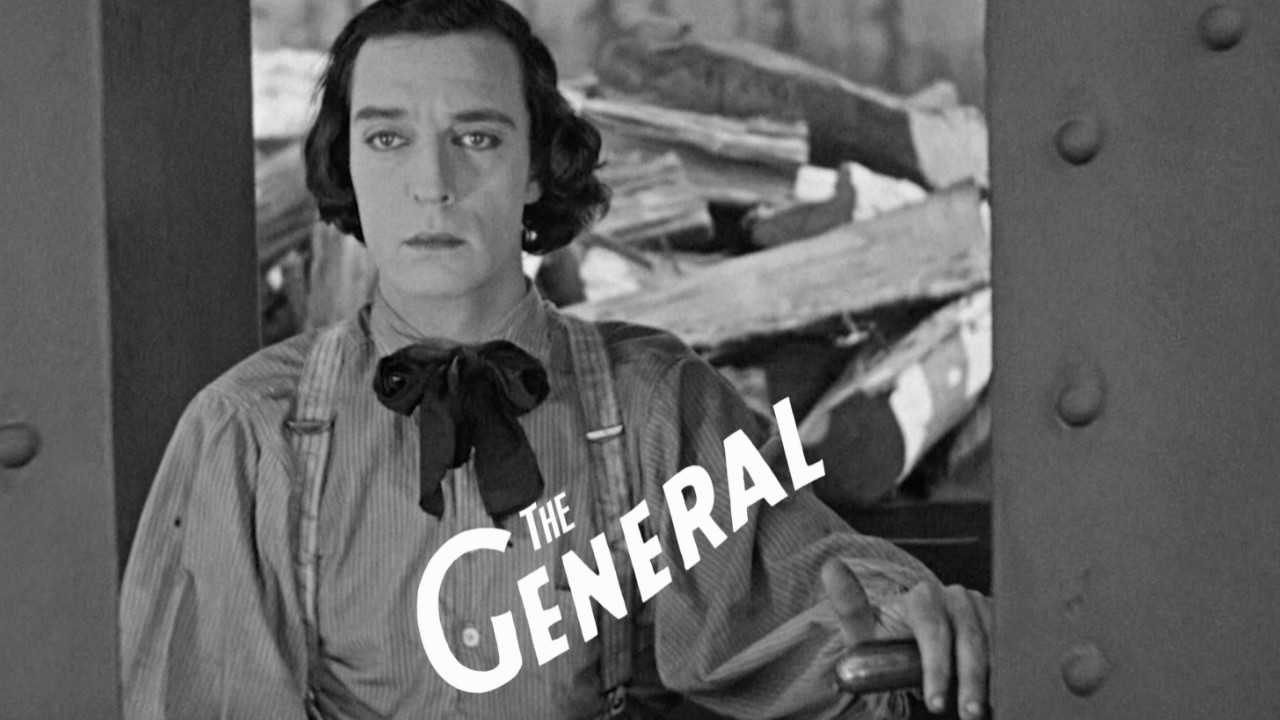 Miniature de la vidéo Buster Keaton Clears the Tracks – Iconic Train Scene du film Le Mécano de la Générale