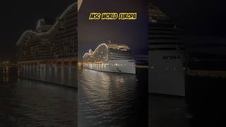 MSC World Europa Cruise Ship 🥰