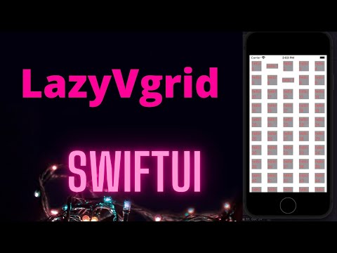 LazyVGrid in swiftui